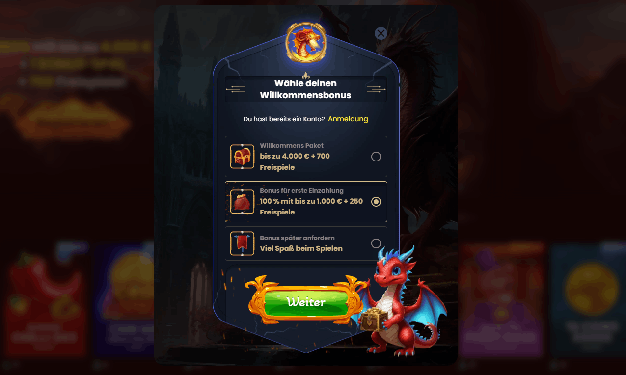Como Registar no Dragonslots Casino – Passo a Passo