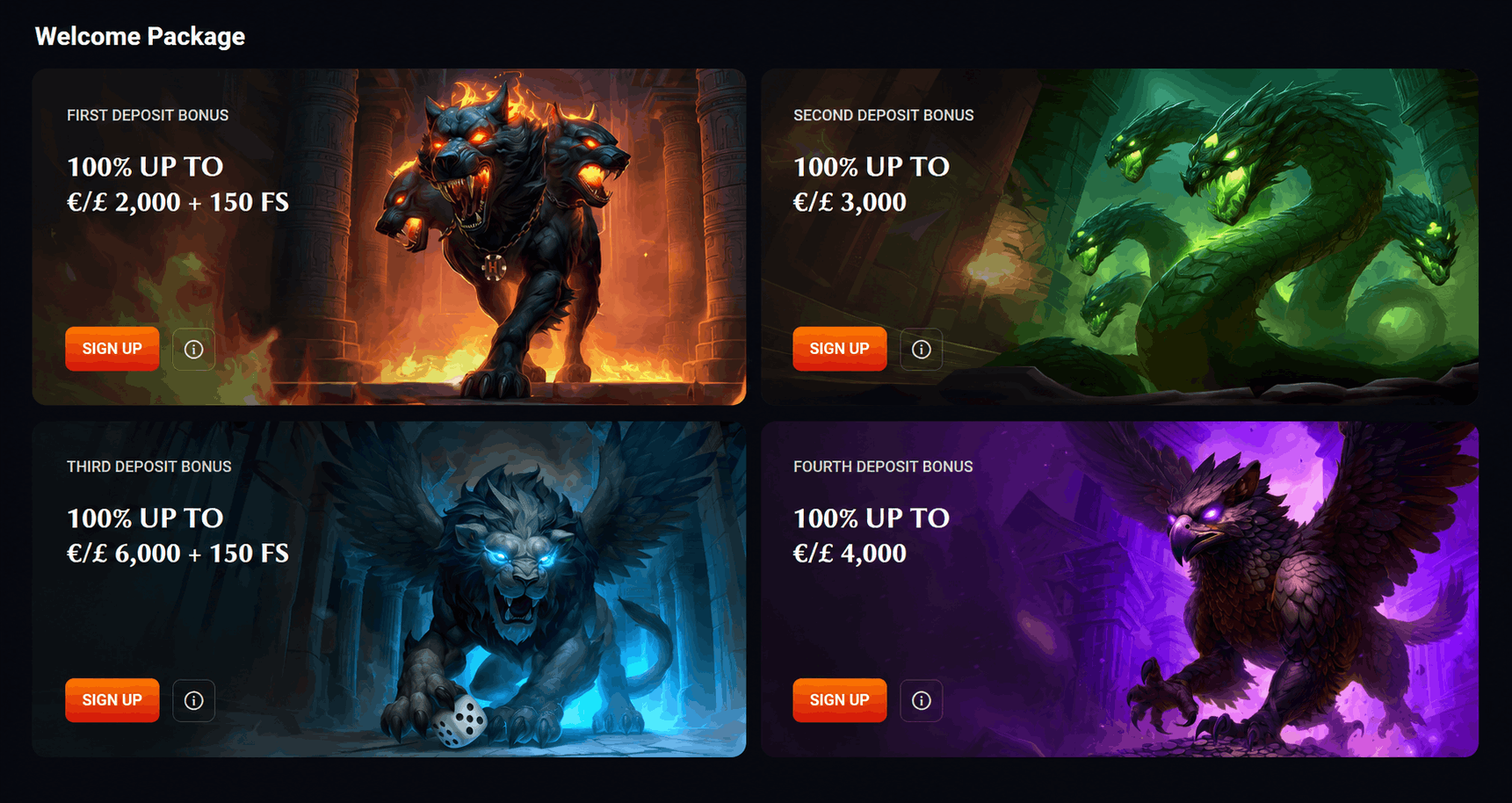 Bónus de Boas-Vindas do Hadesbet Casino – 400% até €15.000 + 300 Rodadas Grátis