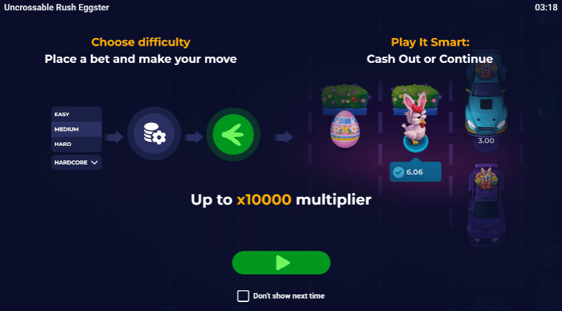 Uncrossable Rush Eggster vs Original – Comparação de Características
