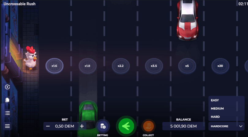 Uncrossable Rush – Avaliação no iPhone